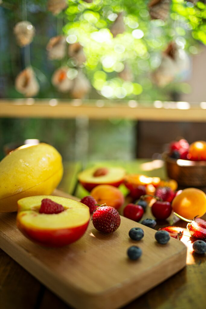 Des fruits de saison, qui sentent bon le soleil et l'été